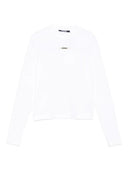 Jacquemus The Grosgrain Logo Top