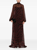 Raquel Diniz Zebra Print Dress