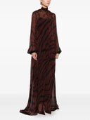 Raquel Diniz Zebra Print Dress