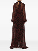 Raquel Diniz Zebra Print Dress