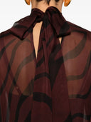 Raquel Diniz Zebra Print Dress
