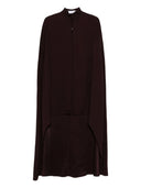Raquel Diniz High Necked Cape