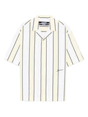Jacquemus Short Sleeved Striped Shirt
