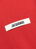 Jacquemus T -Shirt mit Logo Applizé