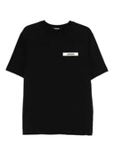 Jacquemus T -Shirt mit Logo Applizé