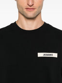 Jacquemus T -Shirt mit Logo Applizé