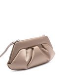 Themoire Pleated Clutch