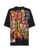 Pdf Black Cotton Jersey Printed T Shirt