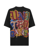 Pdf Black Cotton Jersey Printed T Shirt
