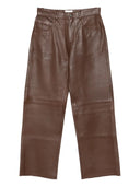 Haikure Five Pocket Leather Pants