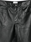 Haikure leren broek met panelen