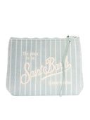 Mc2 Saint Barth Aline Sponge Terry Geprägte Streifen Tiny V 53 Emb