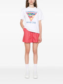 Casablanca Tennis Club Icon Print T Shirt