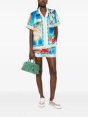 Casablanca Printed Silk Shirt