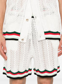Casablanca Athletic Shorts With Striped Detail