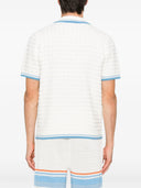 Casablanca Polo Shirt With Striped Detail