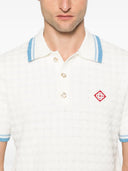 Casablanca Polo Shirt With Striped Detail
