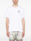T-shirt en coton bio Casablanca