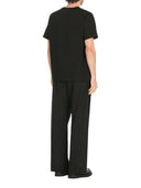 Camiseta de emblema de hongo negro de Casablanca