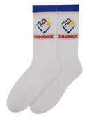 Casablanca Ribbed Socks With Logo