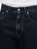 Mm6 Maison Margiela Jeans Med Logotyp Applikation
