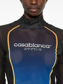 Casablanca Long Dress With A Gradient Effect