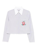 Casablanca Logo Crop Shirt