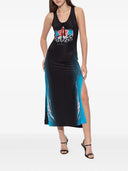 Casablanca Blades Slinky Midi Dress