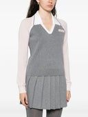 Casablanca Long Sleeved Tennis Polo