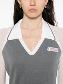 Casablanca Long Sleeved Tennis Polo