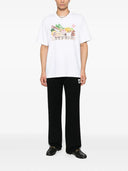 Casablanca Graphic Cotton T -Shirt