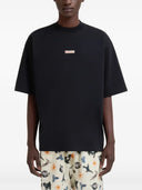 Marni Cotton T Shirt With Logo Print