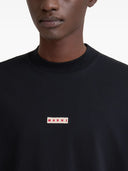 Marni Cotton T Shirt With Logo Print