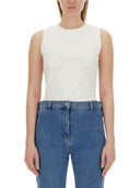 Magda Butrym T Shirt Crochet Bra