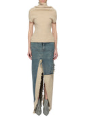 Rick Owens Denim Skirt