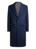 Etro Jacquard Paisley Print Coat