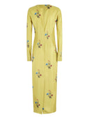 Vestido largo Marni con estampado floral