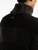 Dolce & Gabbana Striped Turtleneck Sweater