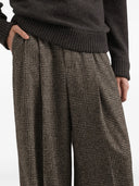 Pantaloni a quadri a gamba larga Dolce & Gabbana