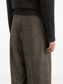 Pantaloni a quadri a gamba larga Dolce & Gabbana