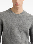 Dolce & Gabbana Long Sleeved Crewneck Sweater Origin: Italy Features Gray Long Sleeves Crewneck Ribbed Collar Ribbed Cuffs Composition 70% Virgin Wool, 30% Polyamide Washing Instructions Read The Manufacturer`s Instructions Id Gxx02 Tjfmil
