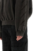 Sweat-shirt blanc avec logo
