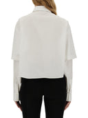 Off White Poplin Shirt