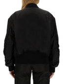 Off White Nylon Bomber Jacket