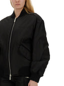 Off White Nylon Bomber Jacket