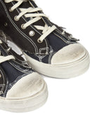Maison Margiela High Top Sneakers With A Distressed Effect