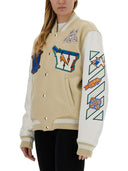 Veste universitaire blanche