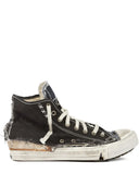 Maison Margiela High Top Sneakers With A Worn Look Finish