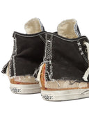 Maison Margiela High Top Sneakers With A Worn Look Finish
