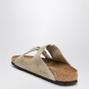 Birkenstock Taupe Suede Arizona Slide